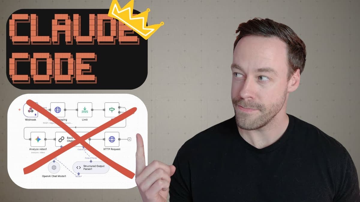 Why Claude Code is Better at n8n than n8n